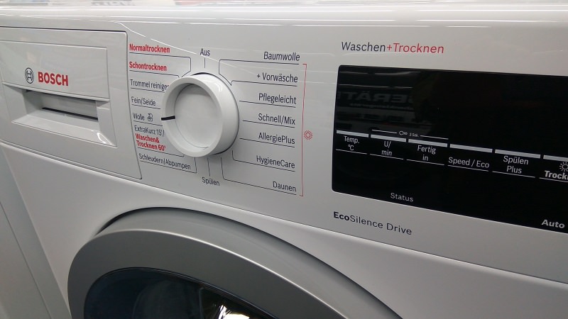Bosch Waschtrockner Test