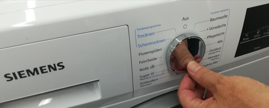 Siemens Waschtrockner Test
